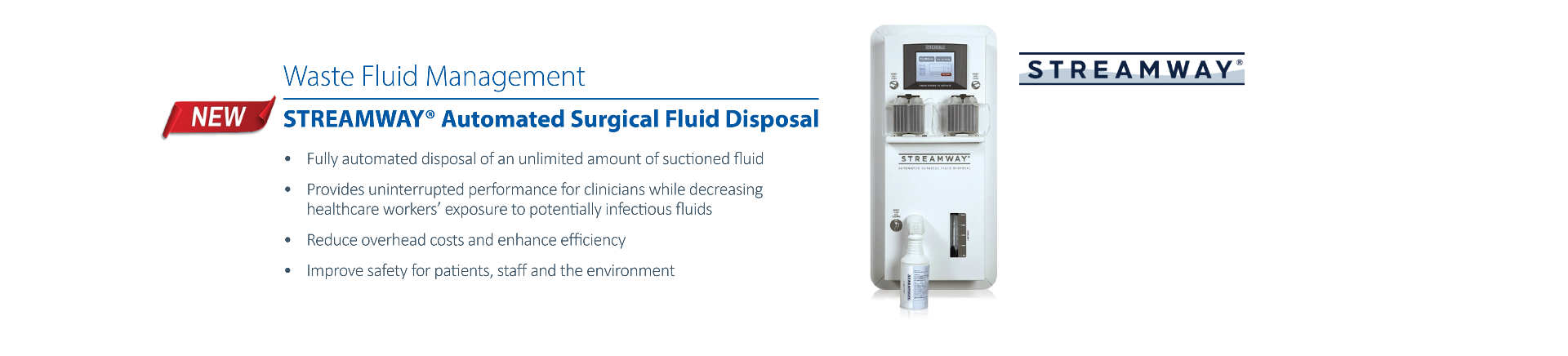 Acute Care: Streamline Waste Fluid Mgmt