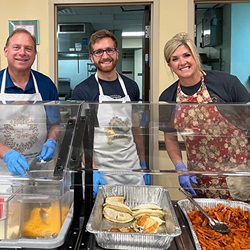 Samaritan Place - Serving Lunch