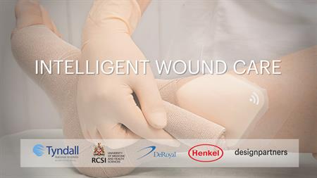 DeRoyal, Tyndall, Henkel, RCSI, Design partners The €1M consortium will develop the next generation of smart wound care bandages. Credit: Design Partners